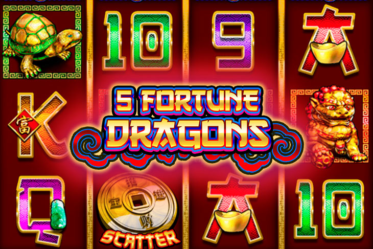 5 Fortune Dragons | Spadegaming