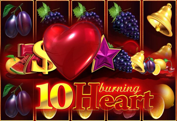 10 Burning Heart - Amusnet