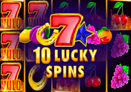 10 Lucky Spins от 1Spin4Win: Игровой автомат с фруктами 777