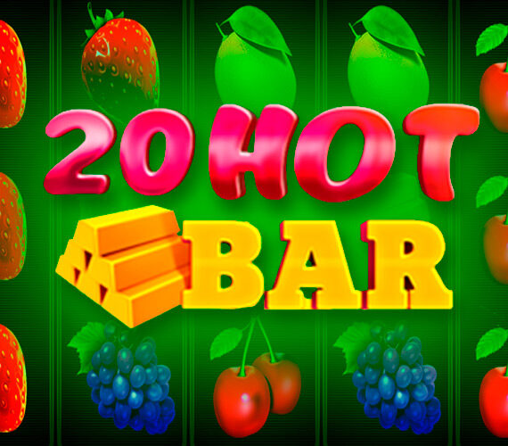 20 Hot Bar от Popok Gaming — классический фруктовый автомат