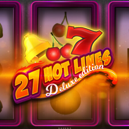 Игровой автомат 27 Hot Lines от Zeus Play: Фрукты, Классика