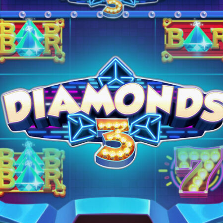 3 Diamonds от Swintt: Игровой автомат с алмазами 777