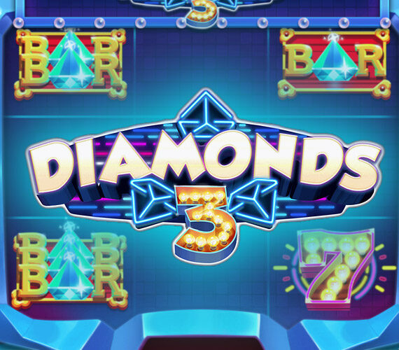 3 Diamonds от Swintt: Игровой автомат с алмазами 777
