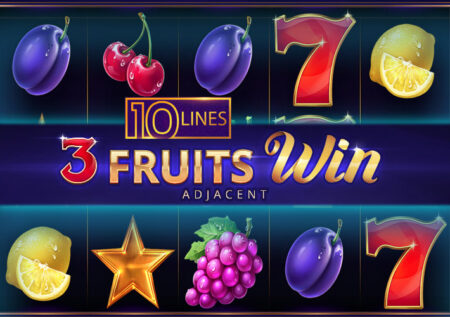 3 Fruits Win: 10 Lines от Playson – Игровой автомат 777
