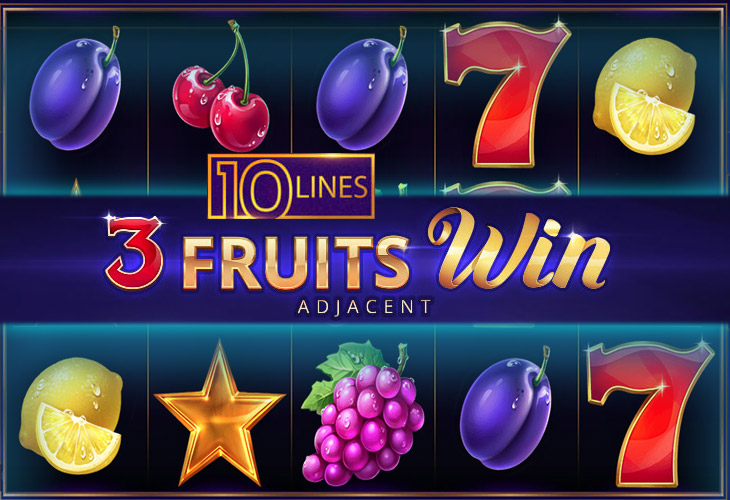 3 Fruits Win: 10 lines - Playson