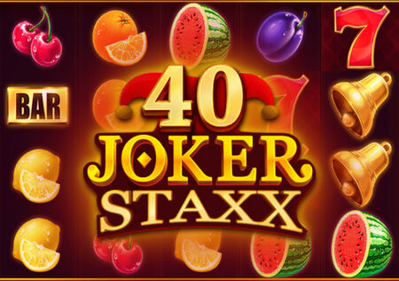 40 Joker Staxx от Playson: фруктовый игровой автомат