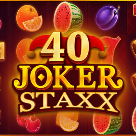 40 Joker Staxx от Playson: фруктовый игровой автомат