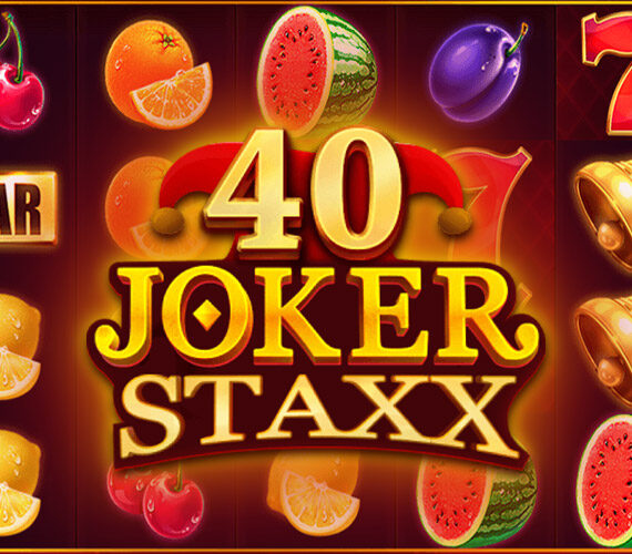 40 Joker Staxx от Playson: фруктовый игровой автомат