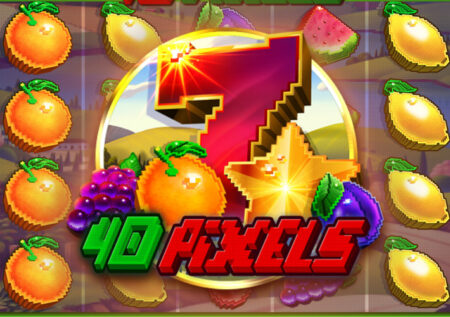 40 Pixels от Felix Gaming: Игровой автомат 777 с фруктами