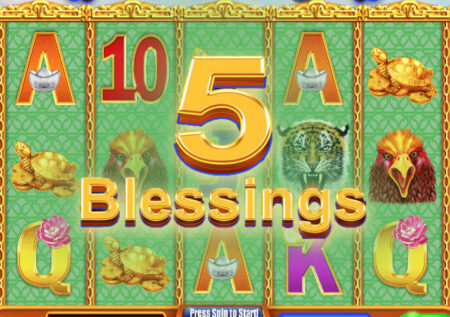 5 Blessings от August Gaming: Игровой автомат об Азии и драконах