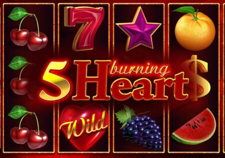 5 Burning Heart от Amusnet: Игровой автомат с фруктами