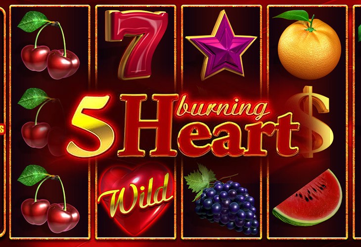 5 Burning Heart - Amusnet