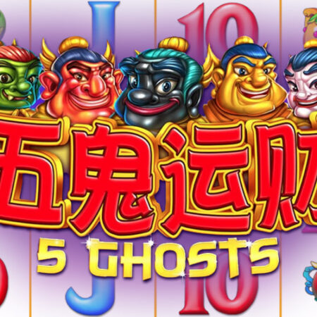 5 Ghosts от Aspect Gaming: Азия в игровом автомате