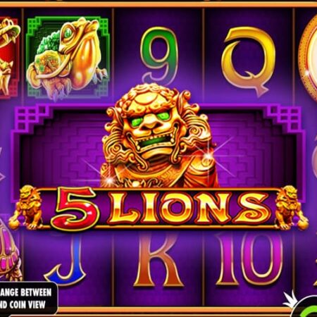 5 Lions от Pragmatic Play — игровой автомат в азиатском жанре