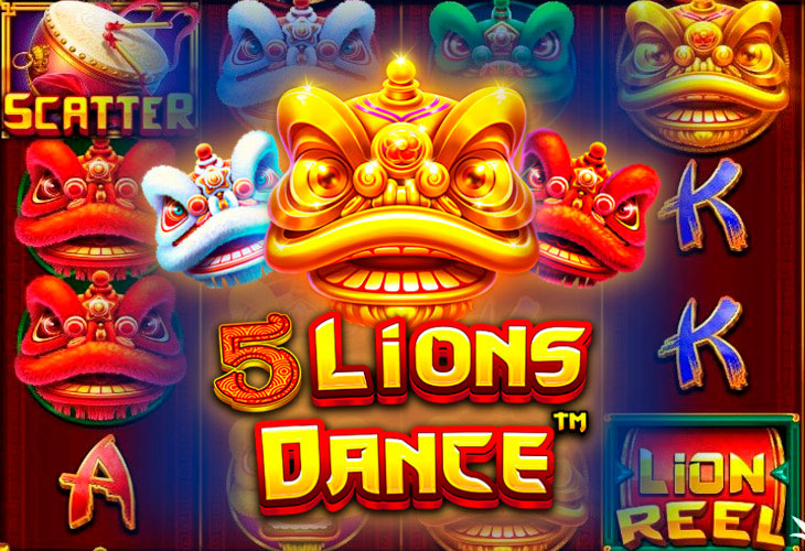 5 Lions Dance - Pragmatic Play