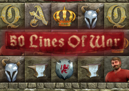50 Lines Of War от MrSlotty: Игровой автомат о войне