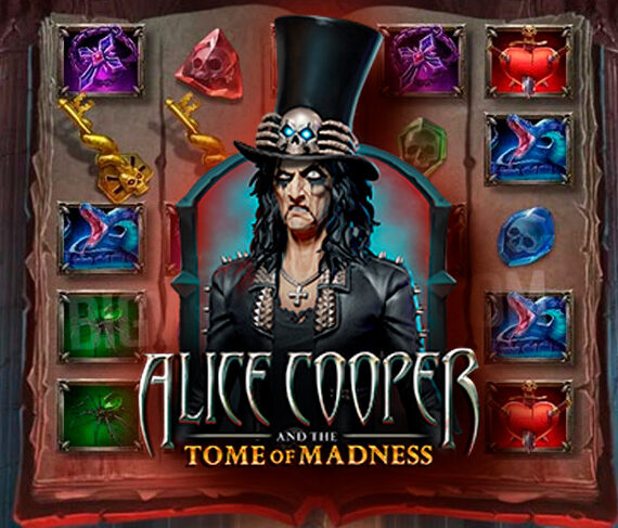 Alice Cooper and the Tome of Madness от Play’n GO: игровой автомат