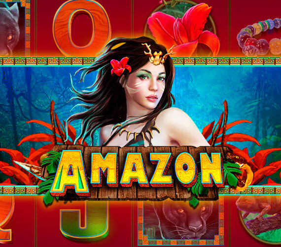Игровой автомат Amazon от Playstar: жанр приключения и животные