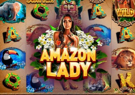 Игровой автомат Amazon Lady от Skywind Group о животных