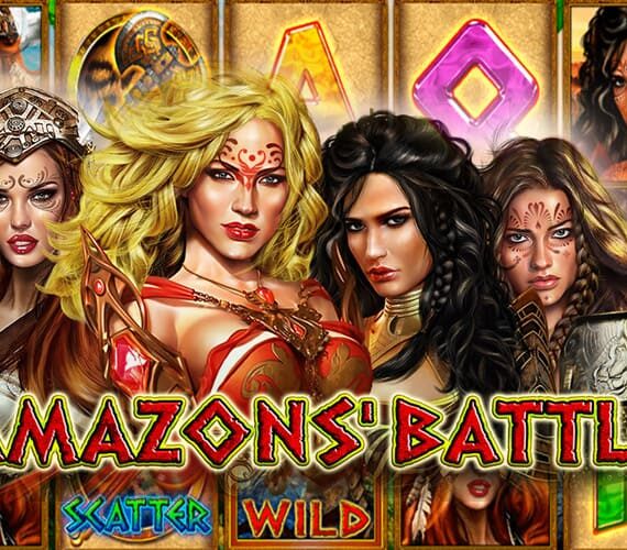 Игровой автомат Amazon’s Battle от Amusnet о викингах