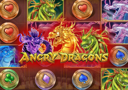 Angry Dragons от GameArt: игровой автомат о драконах