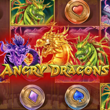 Angry Dragons от GameArt: игровой автомат о драконах