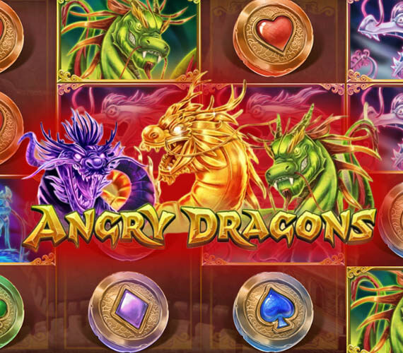 Angry Dragons от GameArt: игровой автомат о драконах