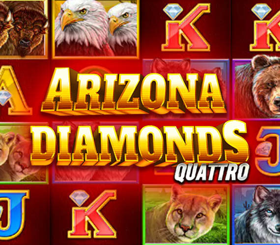 Игровой автомат Arizona Diamonds Quattro от Stakelogic