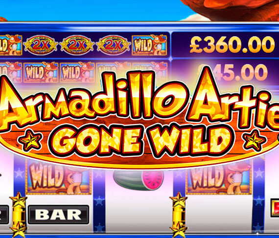 Armadillo Artie Gone Wild от DWG: Обзор игрового автомата