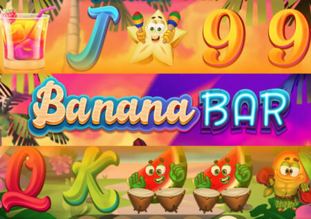 Игровой автомат Banana Bar от Gamzix: Фруктовая тематика