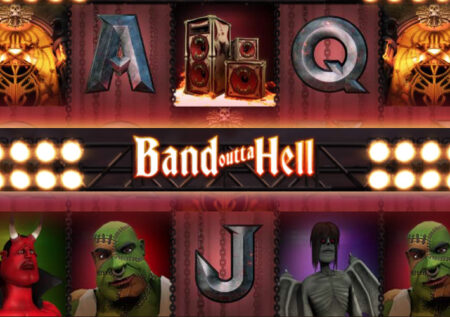 Игровой автомат Band Outta Hell от Saucify о музыке