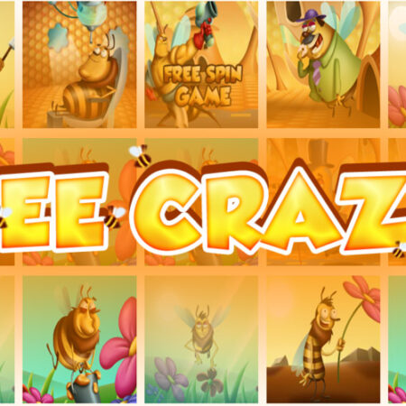 Bee Crazy от WorldMatch — игровой автомат о животных