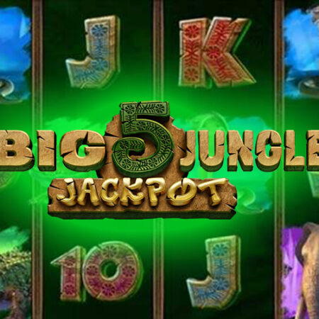 Big 5 Jungle Jackpot от Stakelogic: игровой автомат с животными