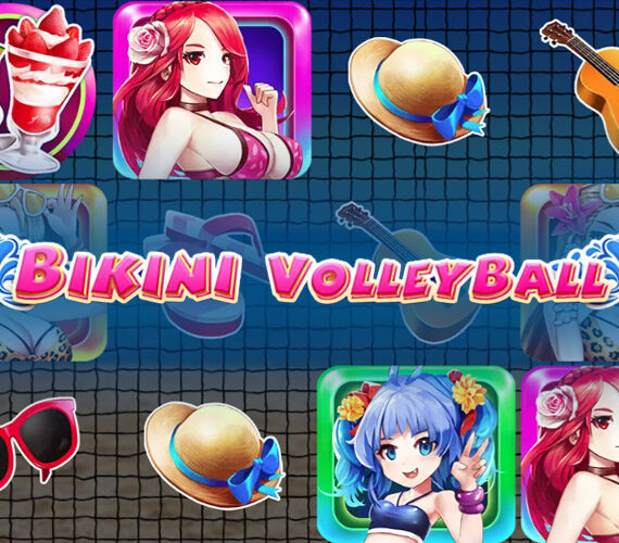 Bikini Volleyball от Slot Factory: спортивный аниме-автомат