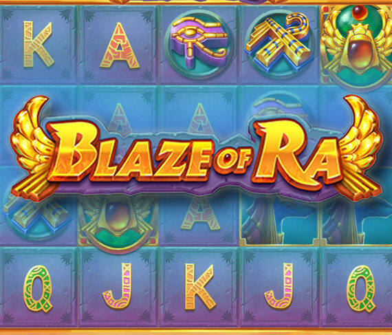 Игровой автомат Blaze of Ra от Push Gaming об Египте