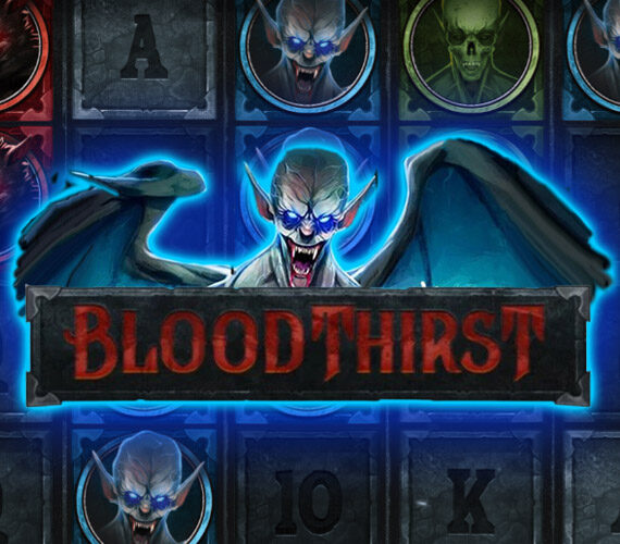 Вампирский игровой автомат Bloodthirst от Hacksaw Gaming