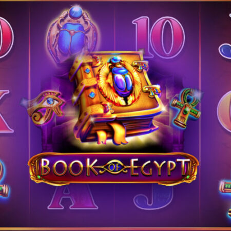Игровой автомат Book of Egypt от Platipus: обзор и особенности