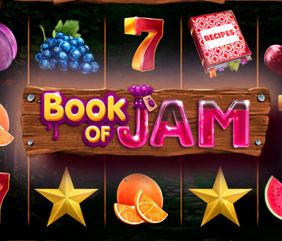 Игровой автомат Book of Jam от Thunderspin: Фрукты