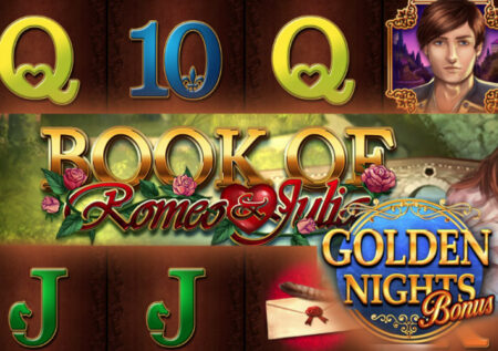 Book of Romeo and Julia Golden Nights от Gamomat: игра на тему истории