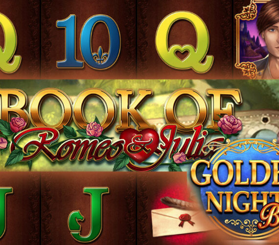 Book of Romeo and Julia Golden Nights от Gamomat: игра на тему истории