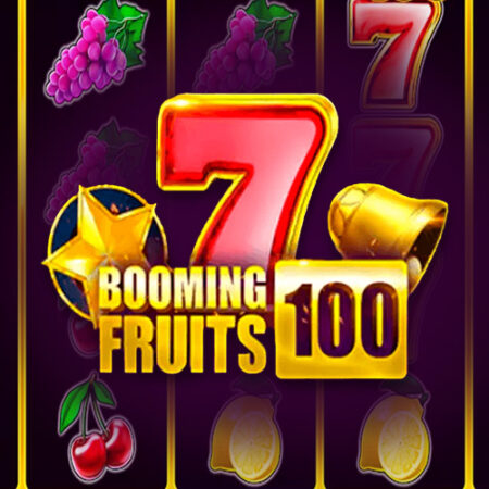 Booming Fruits 100 от 1Spin4Win: Игровой автомат с фруктами