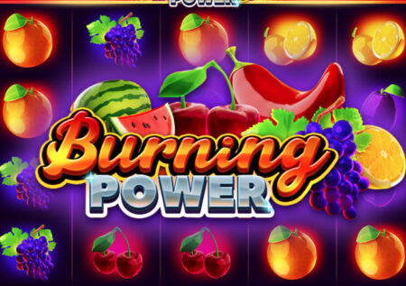 Игровой автомат Burning Power от Gamzix на фруктовую тему
