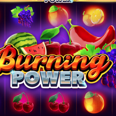 Игровой автомат Burning Power от Gamzix на фруктовую тему