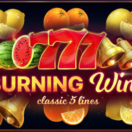 Burning Wins Classic 5 Lines от Playson: Обзор игрового автомата