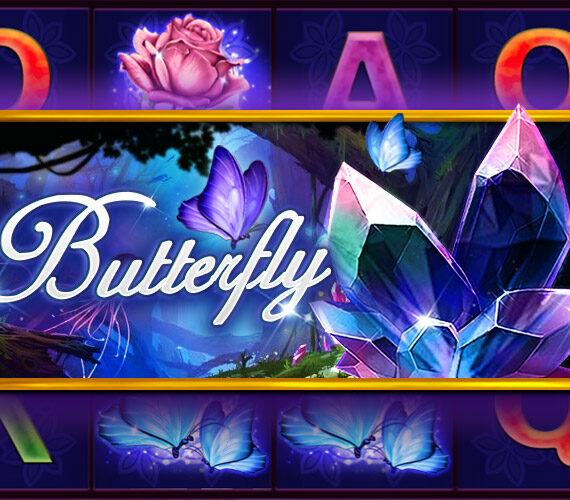 Игровой автомат Butterfly от Playstar: Алмазы