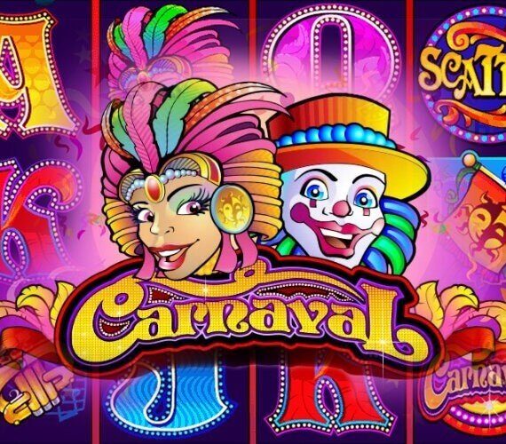 Игровой автомат Carnaval от Microgaming о цирке