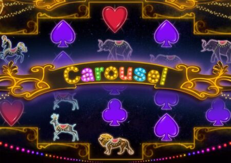 Игровой автомат Carousel от Fugaso в жанре неон