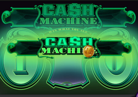 Игровой автомат Cash Machine от Everi в неоновом стиле