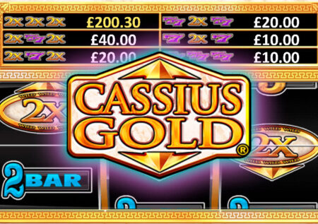 Cassius Gold — игровой автомат от DWG, жанр 777 классика