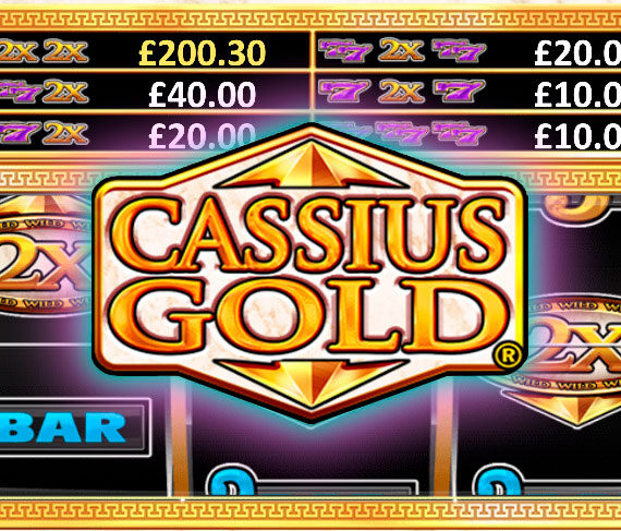 Cassius Gold — игровой автомат от DWG, жанр 777 классика